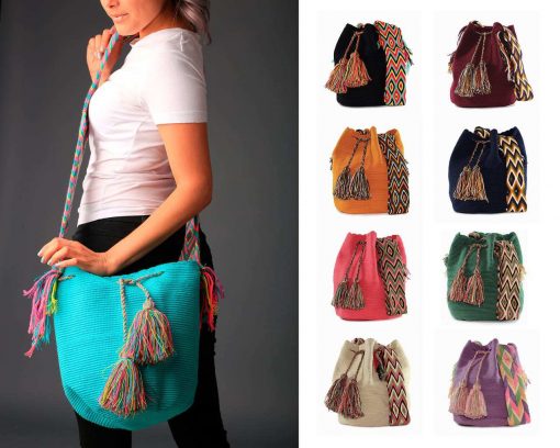 Wayuu bag single color