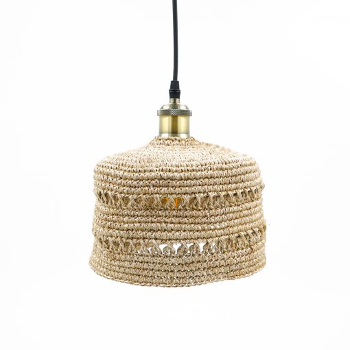 Lámpara en fique - Referencia Lámpara La Crochet
